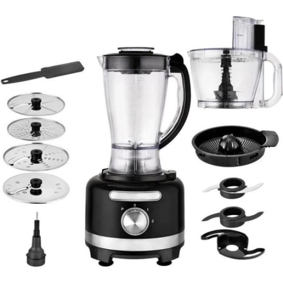 VG HA 3001 Robot Multifonction 3L 1000W Blender 1.75 L 2 Vitesses Plas... 1 VG HA 3001 Robot Multifonction 3L 1000W Blender 1.75 L 2 Vitesses Plas...