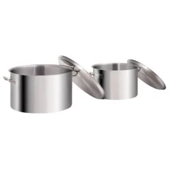 VidaXL Ensemble De 2 Casseroles à Bouillon 58/32 L Inox -Magasin De Cuisine Électrique vidaxl ensemble de 2 casseroles a bouillon 5832 l inox 12927528 34983812 1140x1140