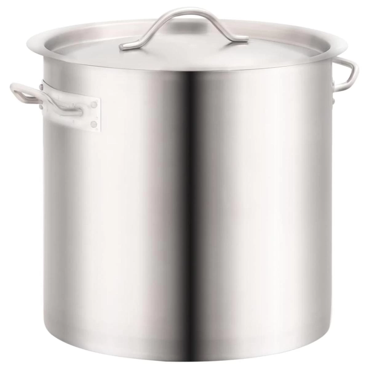 VidaXL Ensemble De 3 Casseroles à Bouillon 50/21/6 L Inox 5 VidaXL Ensemble De 3 Casseroles à Bouillon 50/21/6 L Inox – Image 5