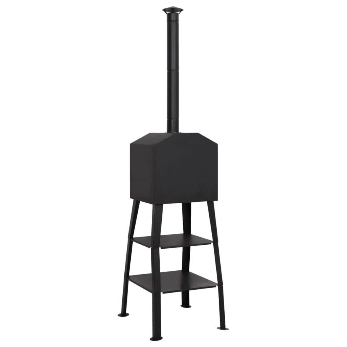 VidaXL Four à Pizza D'extérieur Charbon De Bois 2 Pierres Réfractai... 5 VidaXL Four à Pizza D'extérieur Charbon De Bois 2 Pierres Réfractai... – Image 5