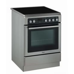 WHIRLPOOL- AXMT6534/IX - Cuisiniere Vitrocéramique - 4 Foyers - 6400W...