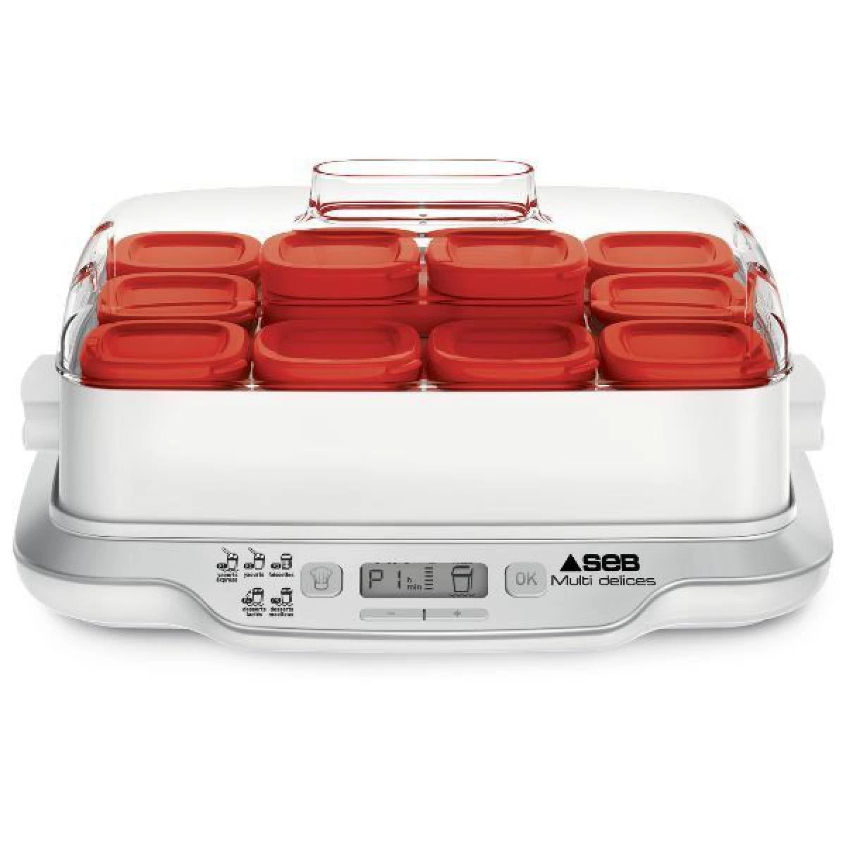 Yaourtière 12 Pots De 140ml 600w - Yg661500 - SEB 1 Yaourtière 12 Pots De 140ml 600w - Yg661500 - SEB