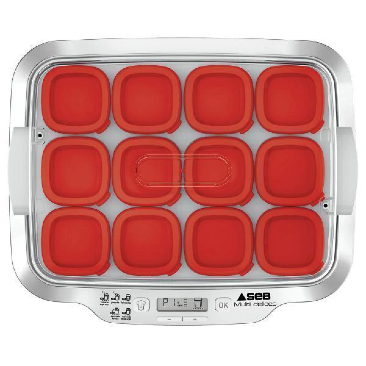 Yaourtière 12 Pots De 140ml 600w - Yg661500 - SEB 4 Yaourtière 12 Pots De 140ml 600w - Yg661500 - SEB – Image 4