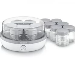 Yaourtiere SEVERIN JG3520.760 Avec Livre De Recettes, 14 Pots De 150...